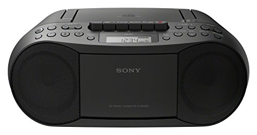 Sony CFD-70 - Reproductor Boombox (FM/AM, Casete, CD), Color Negro Sony CFD-70 - Reproductor Boombox (FM/AM, Casete, CD), Color Negro