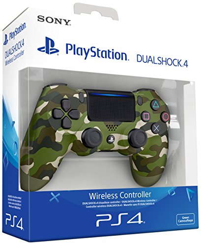 Sony - Dualshock 4 V2 Mando Inalámbrico, Color Verde Camuflaje (PS4) Sony - Dualshock 4 V2 Mando Inalámbrico, Color Verde Camuflaje (PS4)