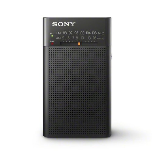 Sony ICF-P26 - Radio portátil (con Altavoz y sintonizador Am/FM), Negro