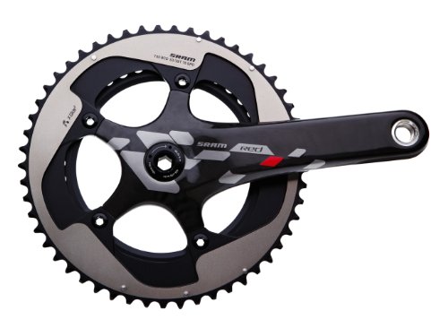 SRAM - Bielas Carretera Red-16 Exogram 175 53-39 Negro Sin Cazoletas SRAM - Bielas Carretera Red-16 Exogram 175 53-39 Negro Sin Cazoletas