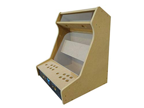 TALENTEC Kit bartop 19" en Madera DM + metacrilato acrílico para recreativa de sobremesa DIY. Orificios de 28 mm para joysticks y Botones. TALENTEC Kit bartop 19" en Madera DM + metacrilato acrílico para recreativa de sobremesa DIY. Orificios de 28 mm para joysticks y Botones.