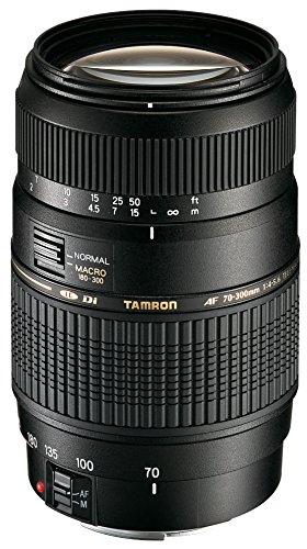 Tamron A17E - Objetivo para Canon (70-300 mm, f/4-5.6, Macro, AF, 62 mm), color negro Tamron A17E - Objetivo para Canon (70-300 mm, f/4-5.6, Macro, AF, 62 mm), color negro