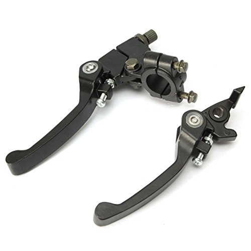 Ungfu Mall, 2 palancas de 7/8", 22 mm, para freno y embrague para pit bikes de 125 cc, 140 cc. Ungfu Mall, 2 palancas de 7/8", 22 mm, para freno y embrague para pit bikes de 125 cc, 140 cc.