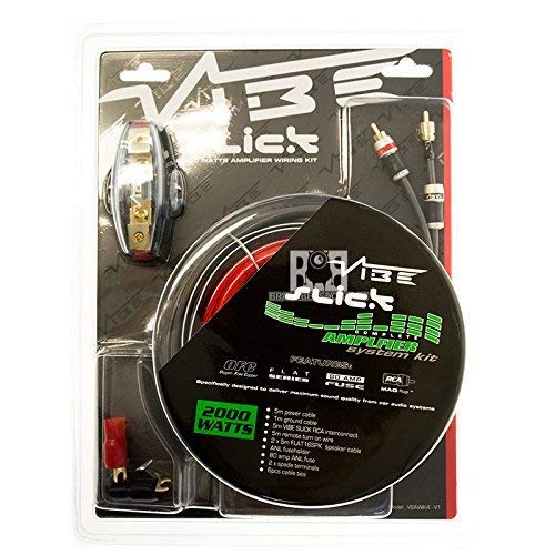 VIBE Audio - Kit de cableado para Sistema de Audio de Coche (2000 W) VIBE Audio - Kit de cableado para Sistema de Audio de Coche (2000 W)
