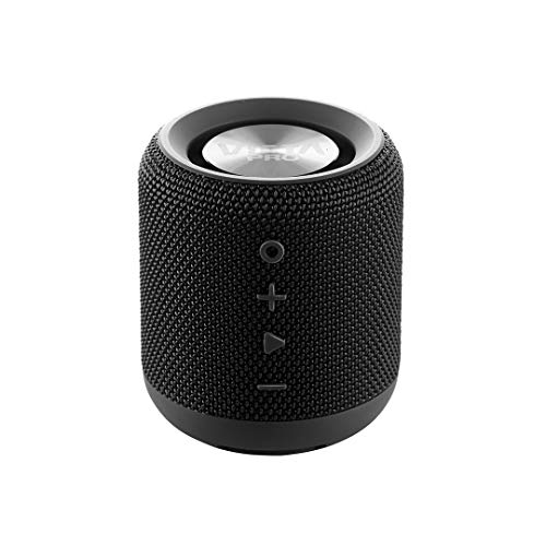 Vieta Pro Easy - Altavoz inalámbrico (True Wireless Bluetooth, Radio FM, Reproductor USB, auxiliar, micrófono integrado, resistencia al agua IPX6, batería de 12 horas) negro Vieta Pro Easy - Altavoz inalámbrico (True Wireless Bluetooth, Radio FM, Reproductor USB, auxiliar, micrófono integrado, resistencia al agua IPX6, batería de 12 horas) negro