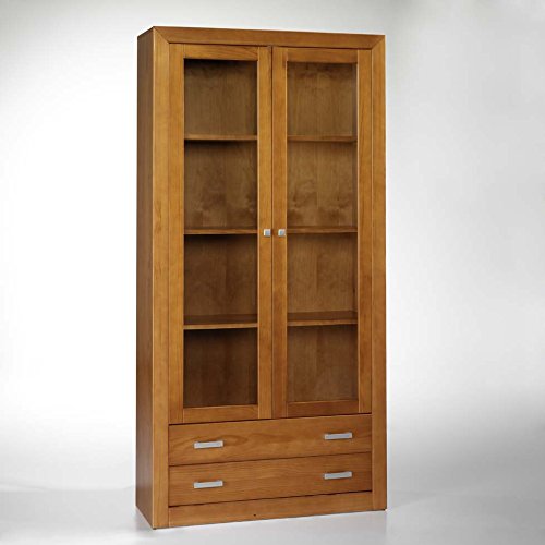 Vitrina 2 Puertas Y Dos CAJONES, 200X100X37. REALIZADA INTEGRAMENTE EN Madera Maciza DE Pino Vitrina 2 Puertas Y Dos CAJONES, 200X100X37. REALIZADA INTEGRAMENTE EN Madera Maciza DE Pino