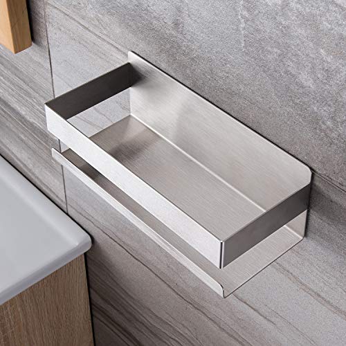 ZUNTO Estanteria Baño Autoadhesivo Estanteria Ducha Acero Inoxidable, Organizador Estanteria Para Cocina Y Baño