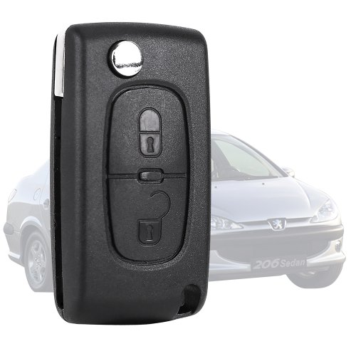 2 Boton Carcasa del mando V2 para PEUGEOT 206 107 207 307 407 CITROEN C2 C3 C4 C5 C6 2 Boton Carcasa del mando V2 para PEUGEOT 206 107 207 307 407 CITROEN C2 C3 C4 C5 C6
