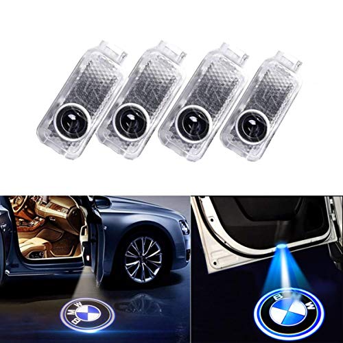 4 PCS Luz de Puerta de Coche 3D Logo Proyector Láser LED Luces Kit 4 PCS Luz de Puerta de Coche 3D Logo Proyector Láser LED Luces Kit