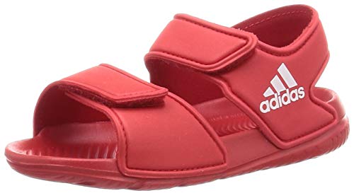 Adidas Altaswim Jr, Sandalia para Niños, Rojo (Scarlet/FTWR White/Scarlet), 27 EU
