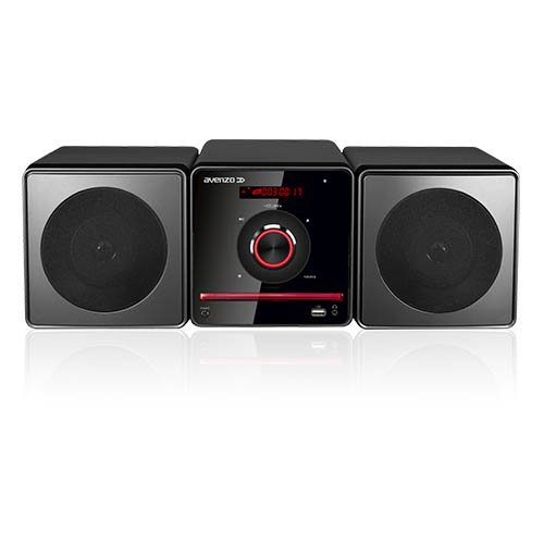 Avenzo AV6023 - Micro Cadena HiFi, Negro