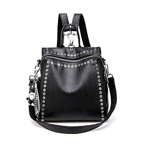 Bolsos Mochila Mujer Antirrobo Bolso de Hombro, JOSEKO Mochila de Piel Cuero Casual Mochilas Vestir Impermeable Bolsa Bandolera con Práctico Toma De Auriculares para Compras Viaje Gran Capacidad Bolsos Mochila Mujer Antirrobo Bolso de Hombro, JOSEKO Mochila de Piel Cuero Casual Mochilas Vestir Impermeable Bolsa Bandolera con Práctico Toma De Auriculares para Compras Viaje Gran Capacidad