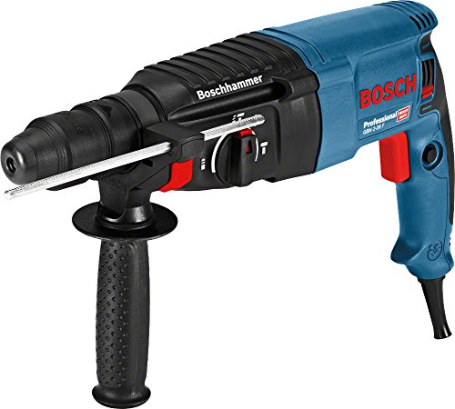 Bosch Professional GBH 2-26 F - Martillo perforador combinado (2,7 J, máx. hormigón 26 mm, portabrocas SDS plus + cilíndrico, en maletín) Bosch Professional GBH 2-26 F - Martillo perforador combinado (2,7 J, máx. hormigón 26 mm, portabrocas SDS plus + cilíndrico, en maletín)
