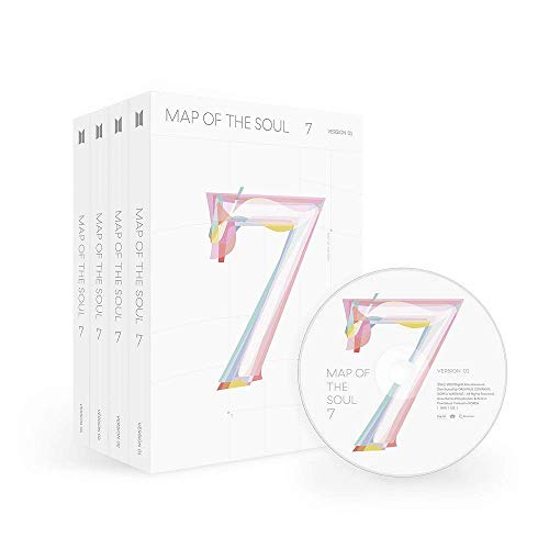 BTS Bangtan Boys – Mapa del alma: 7 álbum + póster plegado + juego de tarjetas de fotos adicionales Versión 4 BTS Bangtan Boys – Mapa del alma: 7 álbum + póster plegado + juego de tarjetas de fotos adicionales Versión 4
