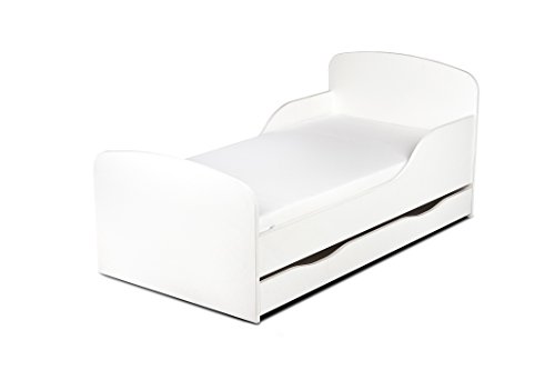 Cama Infantil de Madera 140/70 Cama Para Niños Marco de Cama Colchón y Cajón Cómodo Alta Validad Vuarto de Niños Muebles Para Niños Dormitorio Blanco Estilo Escandinavo Cama Infantil de Madera 140/70 Cama Para Niños Marco de Cama Colchón y Cajón Cómodo Alta Validad Vuarto de Niños Muebles Para Niños Dormitorio Blanco Estilo Escandinavo