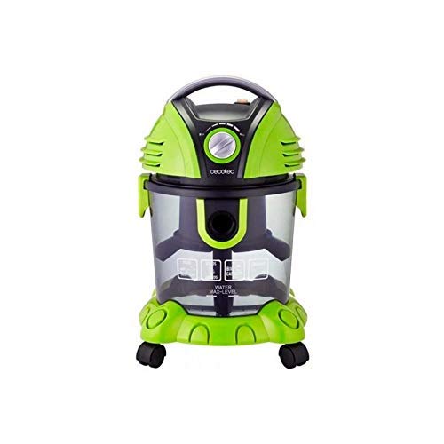 Cecotec Aspirador de Sólidos y Líquidos Conga Wet&Dry. Filtro HEPA y Filtro de Agua, Regulador de Potencia, Función Sopladora, Capacidad 15 l, 1400W Cecotec Aspirador de Sólidos y Líquidos Conga Wet&Dry. Filtro HEPA y Filtro de Agua, Regulador de Potencia, Función Sopladora, Capacidad 15 l, 1400W