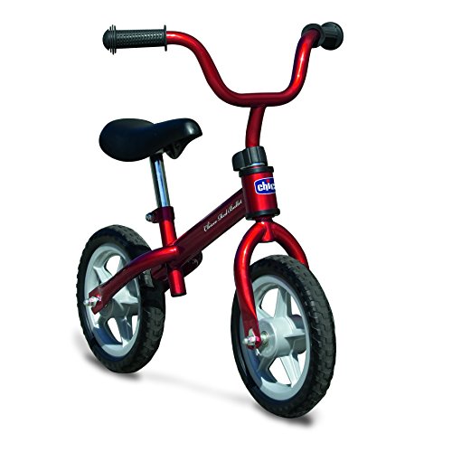 Chicco First Bike - Bicicleta sin pedales con sillín regulable, color rojo, 2-5 años Chicco First Bike - Bicicleta sin pedales con sillín regulable, color rojo, 2-5 años