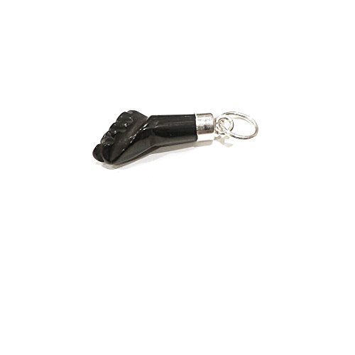 Colgante amuleto higa (figa) contra el mal de ojo, envidias hecha de azabache y plata Colgante amuleto higa (figa) contra el mal de ojo, envidias hecha de azabache y plata
