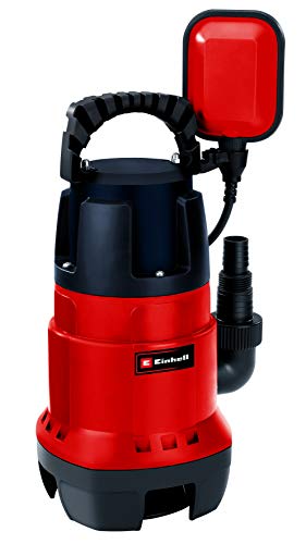 Einhell GC-DP 7835 -Bomba de aguas sucias(780W, capacidad de 15.700 l/h, profundidad max. de inversión 7m, conexión de manguera 47.8mm, cuerpos extraños hasta 35 mm, interruptor de flotador continuo)