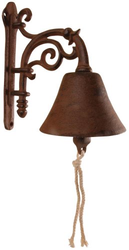 Esschert Design DB40 - Campana para Puerta de Entrada (Hierro Fundido, 19 x 20 x 11 cm) Esschert Design DB40 - Campana para Puerta de Entrada (Hierro Fundido, 19 x 20 x 11 cm)