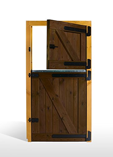 ESTRUCMADER - Puerta Partida en 2 Hojas para Box de Caballo. Mod. Pre 100x210, Roble/Cerezo/Nogal/Natural ESTRUCMADER - Puerta Partida en 2 Hojas para Box de Caballo. Mod. Pre 100x210, Roble/Cerezo/Nogal/Natural