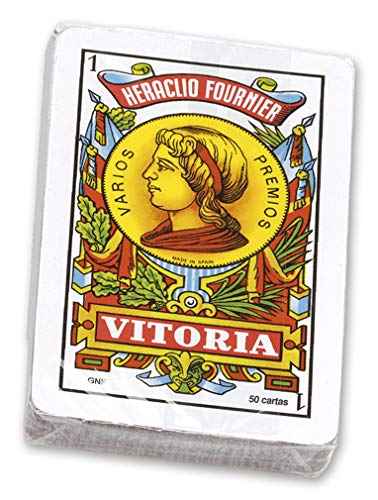 Fournier-Nº12 Baraja española de 50 Cartas empaquetada en celofán, Multicolor (20992) Fournier-Nº12 Baraja española de 50 Cartas empaquetada en celofán, Multicolor (20992)
