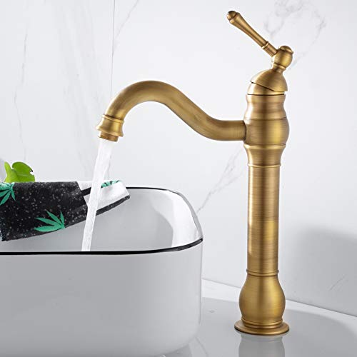 Grifo Baño Lavabo MOCHUAN Grifo Lavabo Central de Bronce Antiguo grifo mezclador monobloque de latón Estilo de bambú como caliente y fría grifo Grifo Baño Lavabo MOCHUAN Grifo Lavabo Central de Bronce Antiguo grifo mezclador monobloque de latón Estilo de bambú como caliente y fría grifo