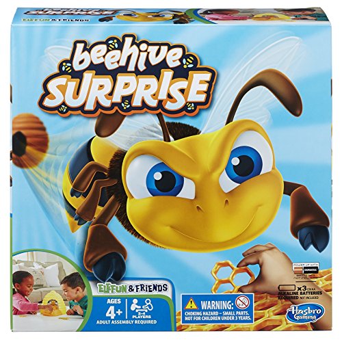 Hasbro Beehive Surprise, Juego Divertido para niños, de la Serie de Juguetes Personajes de EleFun and Friends