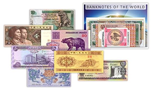 IMPACTO COLECCIONABLES Billetes del Mundo - 50 Billetes Diferentes de 34 Países