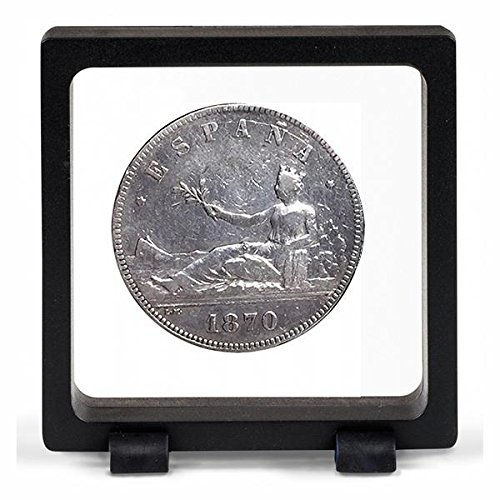 IMPACTO COLECCIONABLES Monedas Antiguas - España 5 Pesetas de Plata de 1870. República IMPACTO COLECCIONABLES Monedas Antiguas - España 5 Pesetas de Plata de 1870. República