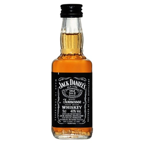 Jack Daniels Miniature American Bourbon Whiskey 5cl Miniature - 10 Pack