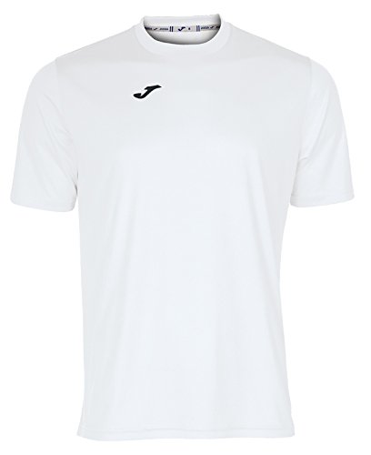 Joma Combi Camiseta Manga Corta, Hombre, Blanco, M