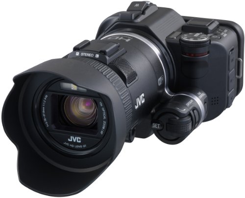 JVC GC-PX100BEU - Videocámara Full HD (12.8 MP, WiFi, Pantalla 3", HDMI), Color Negro