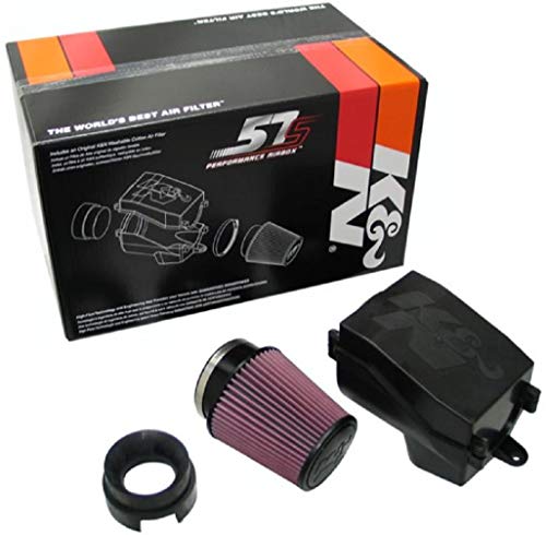 K&N 57S-9500 Kit de Admisión de Rendimiento Coche, Lavable y Reutilizable