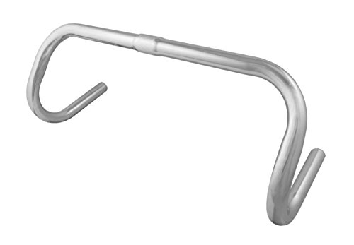 Manillar para Bicicleta de Carretera Vintage Fixie Color Plata Plateado 3357 Manillar para Bicicleta de Carretera Vintage Fixie Color Plata Plateado 3357