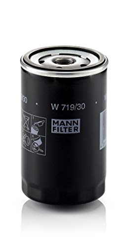 Mann Filter W 719/30 Filtro de Aceite, para automóviles y vehículos de Utilidad Mann Filter W 719/30 Filtro de Aceite, para automóviles y vehículos de Utilidad