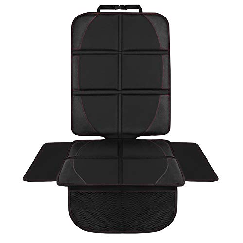NWOUIIAY Protectores de Asiento para Coche Impermeable Antideslizante con Organizador Bolsillos para los Asientos de Coche de Bebé Fácil de Limpiar y Arreglar Negro NWOUIIAY Protectores de Asiento para Coche Impermeable Antideslizante con Organizador Bolsillos para los Asientos de Coche de Bebé Fácil de Limpiar y Arreglar Negro