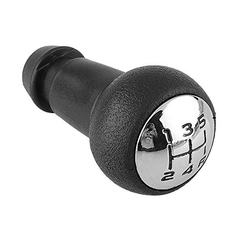 OBEST Pomos de Palanca de Cambios Palanca de velocidad del coche B3506DB (Negro&Plata) OBEST Pomos de Palanca de Cambios Palanca de velocidad del coche B3506DB (Negro&Plata)