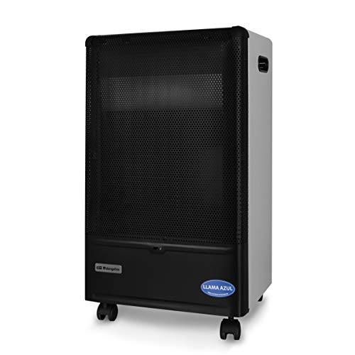Orbegozo HBF 90 Estufa de Butano, Triple Sistema de Seguridad, Llama Azul, 4200 W, Metal, Negro/Gris Orbegozo HBF 90 Estufa de Butano, Triple Sistema de Seguridad, Llama Azul, 4200 W, Metal, Negro/Gris