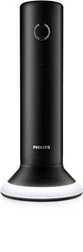 Philips M3451B/FR Identificador de Llamadas Negro - Teléfono (Altavoz, 50 entradas, Identificador de Llamadas, Negro)