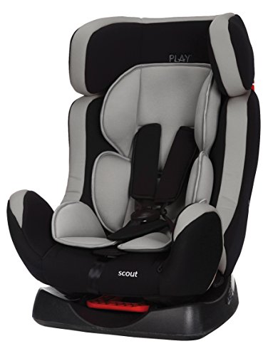 Play Scout, Silla de coche grupo 0+/1/2, negro/gris Play Scout, Silla de coche grupo 0+/1/2, negro/gris