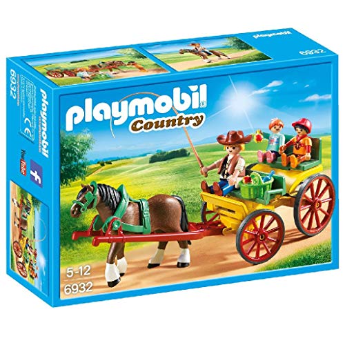 Playmobil-6932 Carruaje con Caballo, Multicolor (6932) Playmobil-6932 Carruaje con Caballo, Multicolor (6932)
