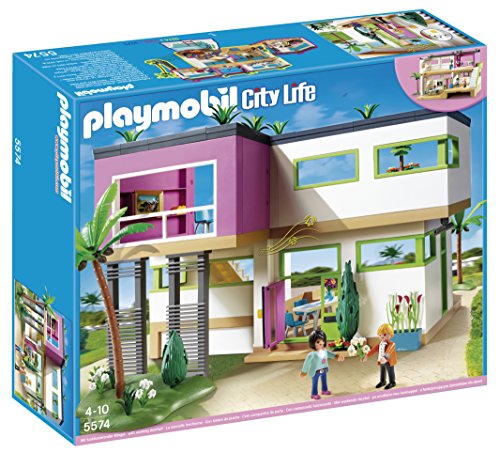 PLAYMOBIL Mansión Moderna Playset Completo (5574)