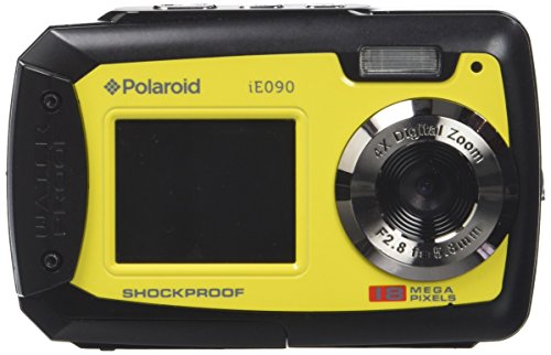 Polaroid iE090 Cámara compacta 18MP CCD Negro, Amarillo - Cámara Digital (18 MP, CCD, 344,7 g, Negro, Amarillo)