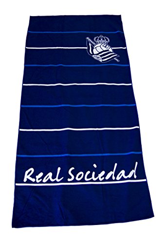 Real Sociedad Toarso Toalla, Blanco/Azul, Talla Única