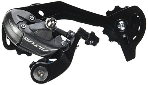 SHIMANO Altus RDM370SGSL - Cambio 9v. Caja Larga Negro