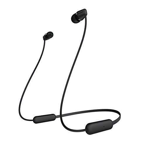 Sony WI-C200 - Auriculares in ear inalámbricos más ligeros y con hasta 15 h de autonomía, negro Sony WI-C200 - Auriculares in ear inalámbricos más ligeros y con hasta 15 h de autonomía, negro