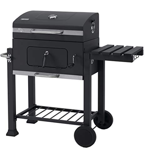 Tepro Toronto Click 2019 - Barbacoa de carbón/parrilla carro esmaltada, antracita/acero inoxidable Tepro Toronto Click 2019 - Barbacoa de carbón/parrilla carro esmaltada, antracita/acero inoxidable
