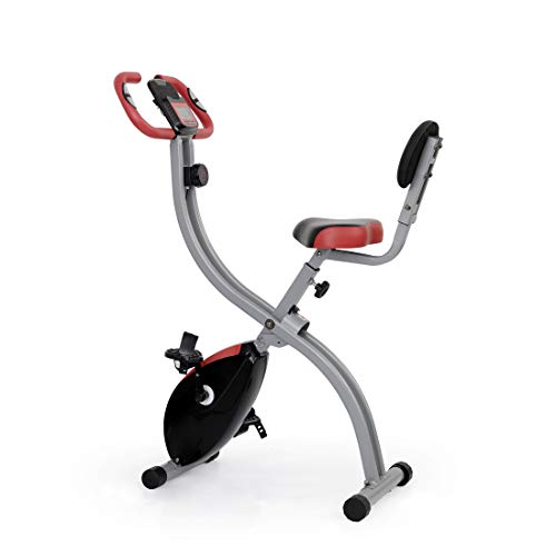 Ultrasport F-Bike 350B Aparato de gimnasia para un entrenamiento cardiovascular respetuoso con las articulaciones, con Respaldo, Negro/Rojo Ultrasport F-Bike 350B Aparato de gimnasia para un entrenamiento cardiovascular respetuoso con las articulaciones, con Respaldo, Negro/Rojo