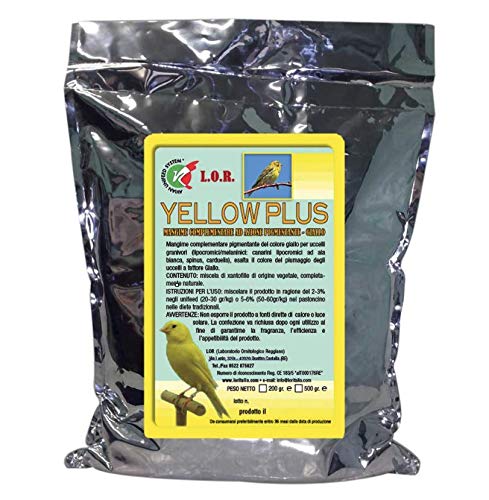 UNIFEED L.O.R LOR Yellow Plus 500gr, (pigmentante Amarillo 100% Natural). Canarios lipocromo ala Blanca, Spinus y Carduelis UNIFEED L.O.R LOR Yellow Plus 500gr, (pigmentante Amarillo 100% Natural). Canarios lipocromo ala Blanca, Spinus y Carduelis